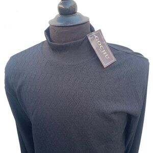 Turtle pull Up Sweater Black GOCHU by KBB 100% Acrylic Cashmerelike from Korea